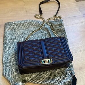 Rebecca Minkoff Plum Quilted Crossbody